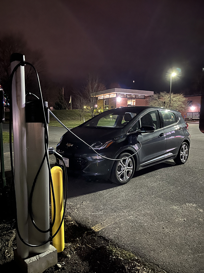 Charge your EV at Manlius Town Hall!